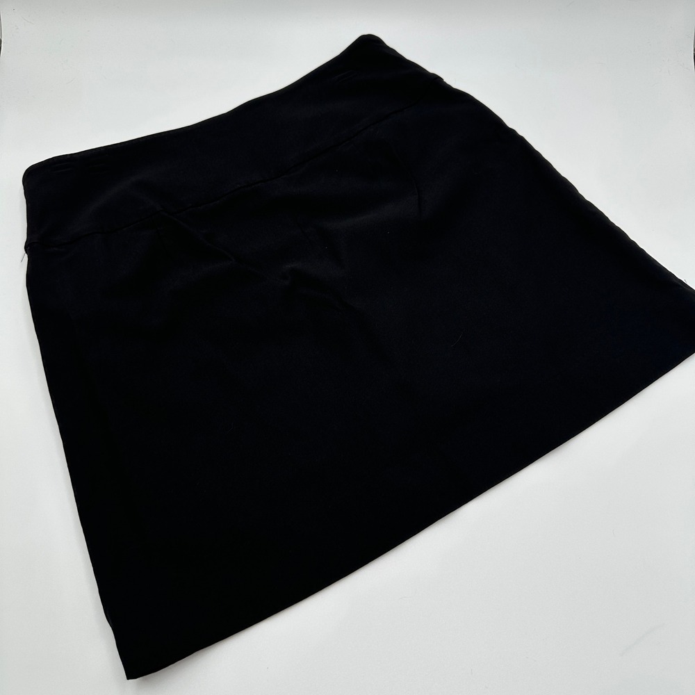 S.C. & CO. Skort Women S Black Excellent Activewear Golf Tennis Athletic Skirt